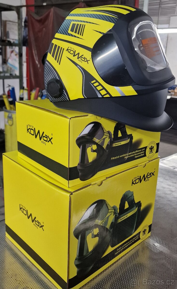 Filtračně ventilační jednotka KOWAX Speed Air + kukla Flip A - 3