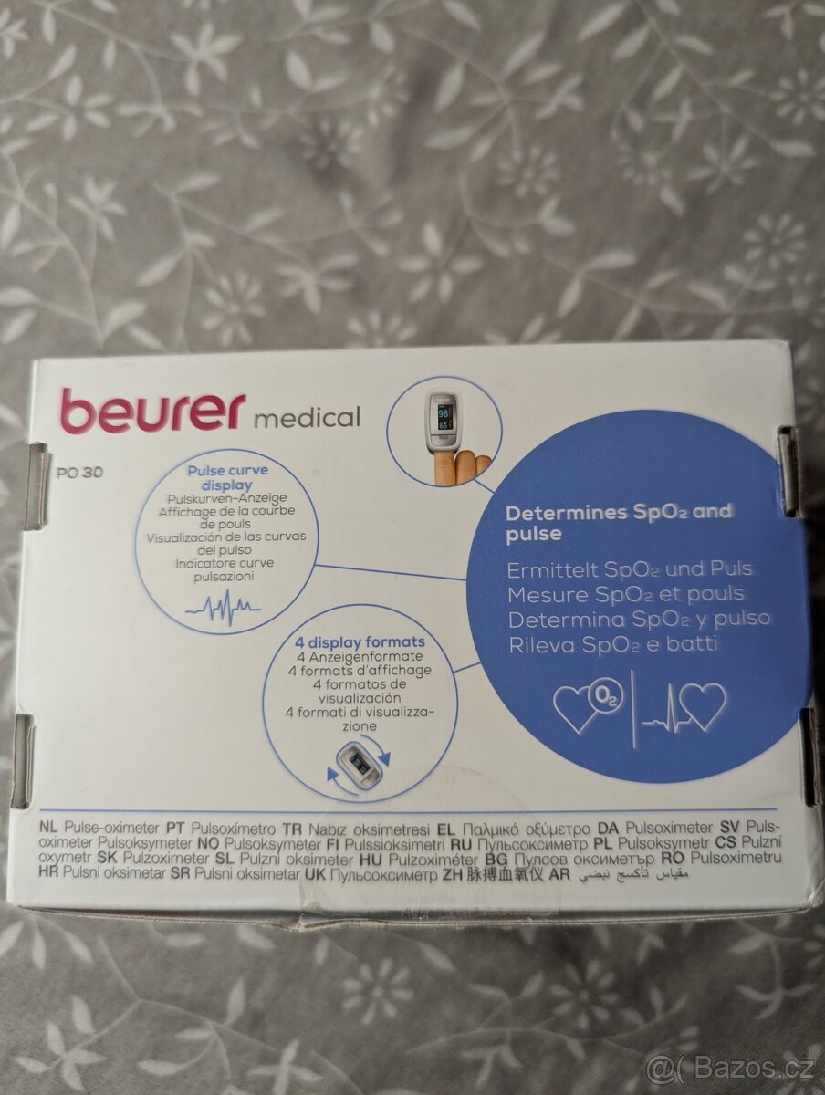 Beurer medical po 30- Pulzní oxymetr- nové rozbalené - 3