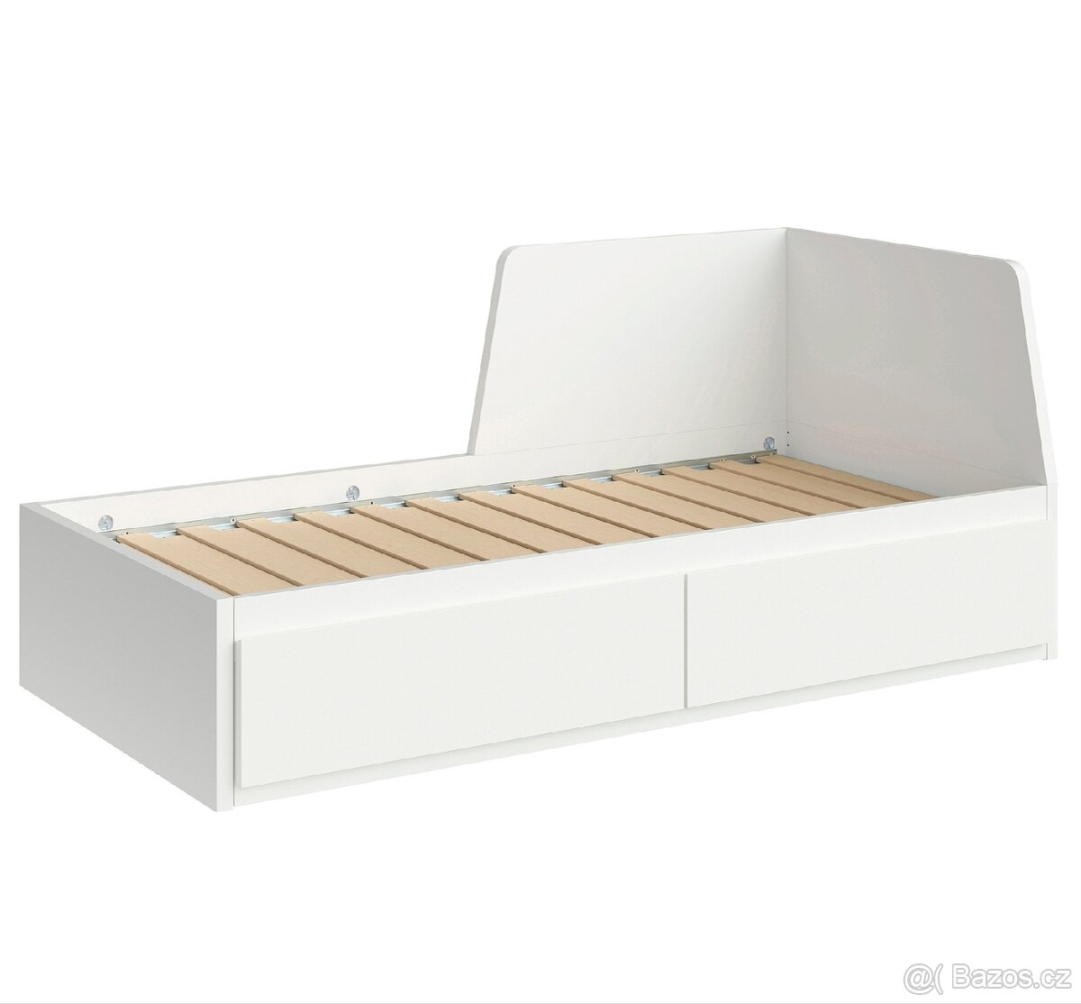 Rozkládací postel FLEKKE 80x200 + 2x matrace - 3