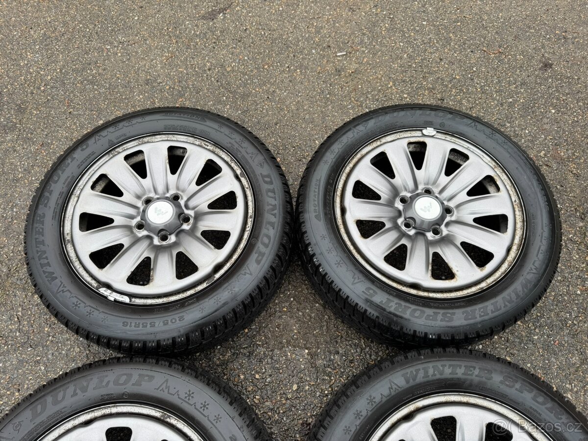 4ks Hybrid Grafitte 16" 5x112 zimní 80% O3 , G7 - 3