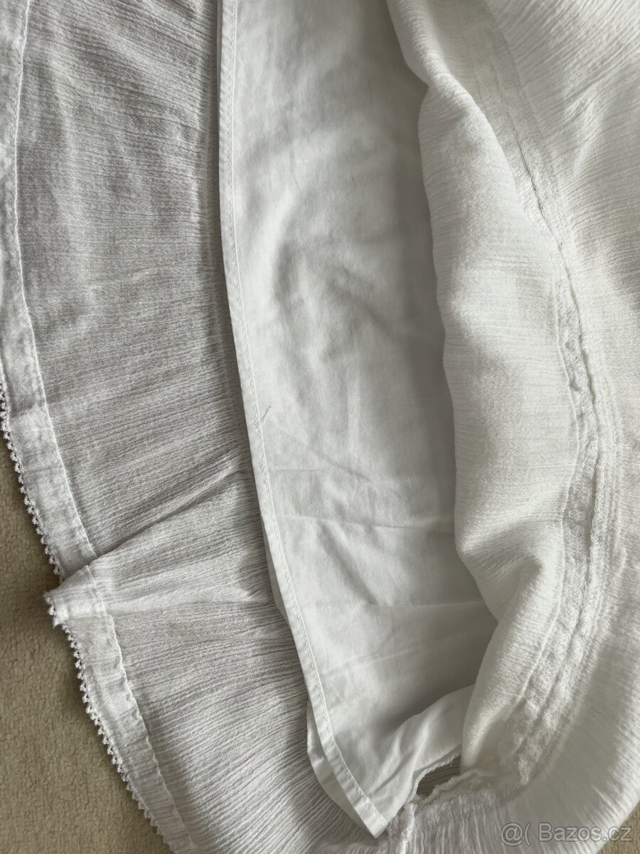 Bílé letní šatičky zn. H&M vel. 2-3 roky - 3