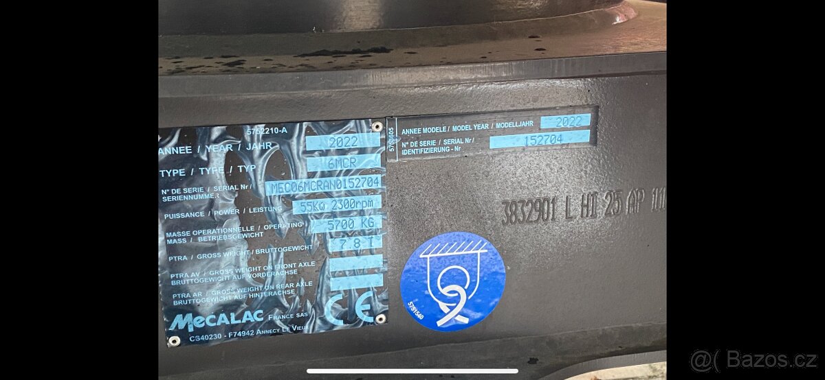 Mecalac bagr 6MCR - 3