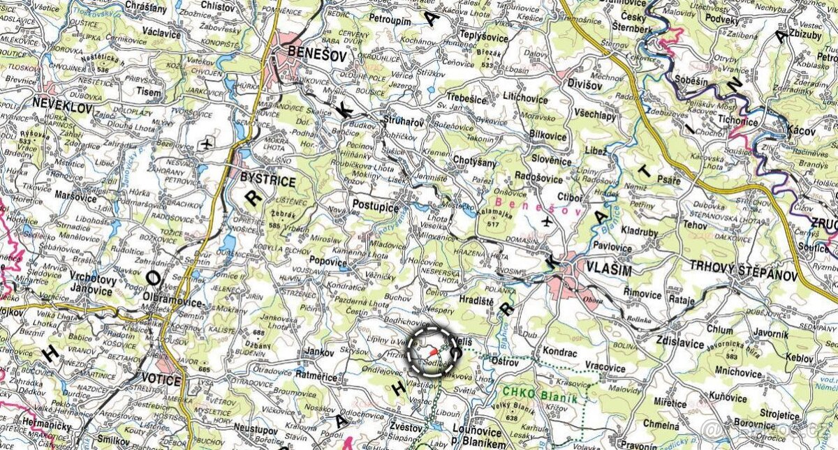 Zemědělská půda, prodej, Veliš, Benešov - 3