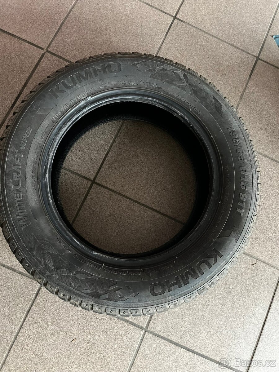 zimní pneu Kumho Wintercraft 195/65R15 91T - 3