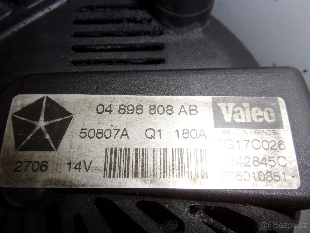 originální alternátor Chrysler 300C 3,0 CRD - 3