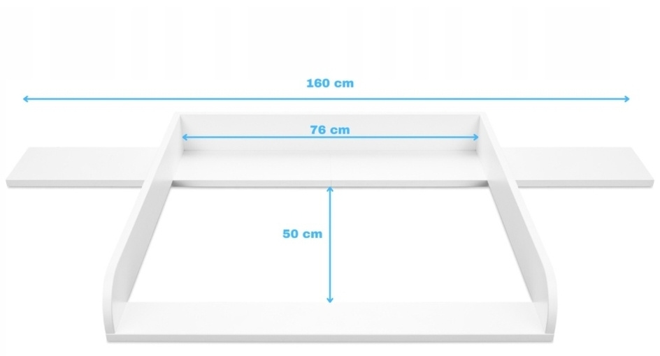 Přebalovací nástavec na IKEA Hemnes - 3