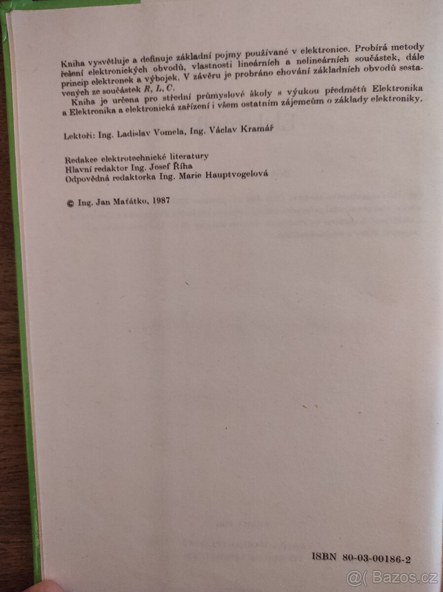 Elektronika - Jan Maťátko - 3