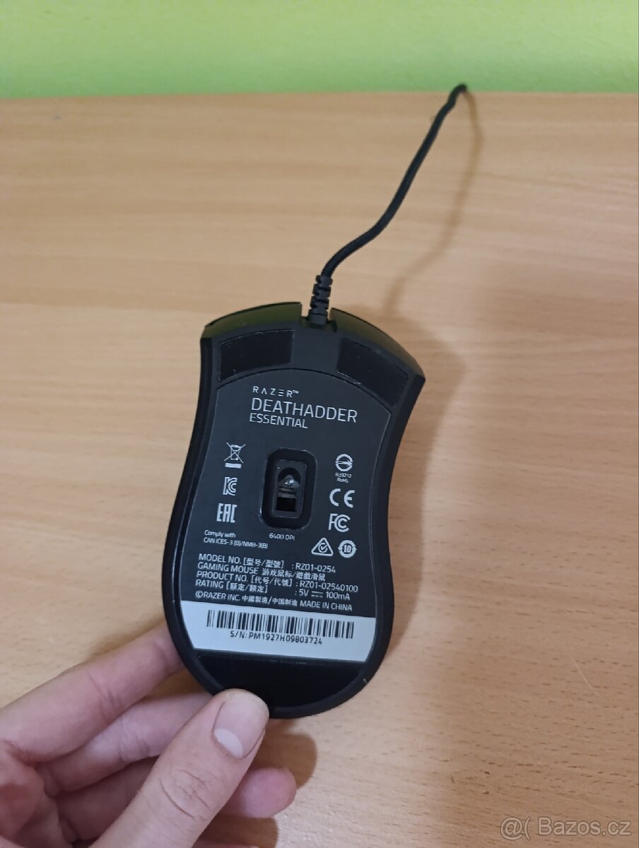 HERNÍ MYŠ RAZER DEATHADDER ESSENTIAL - 3