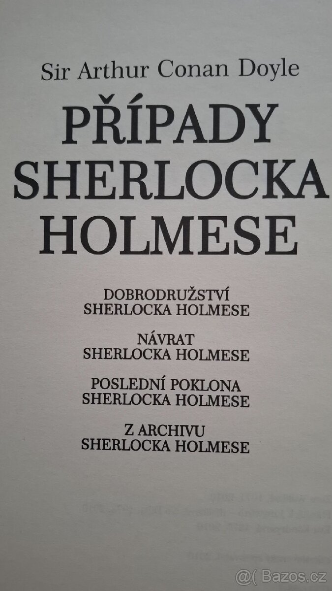 Kniha připady Sherlocka Holme - 3
