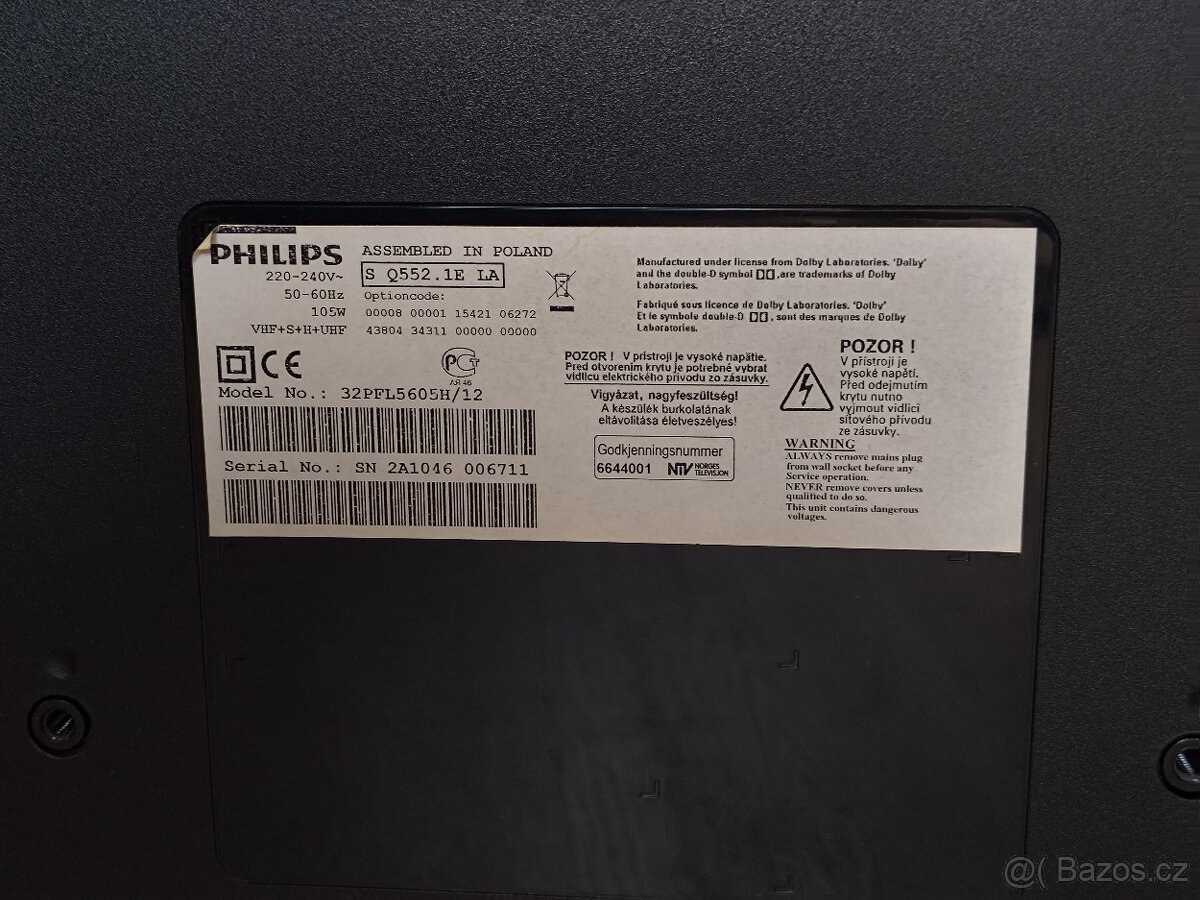 32" Philips 32PFL5605H - 3