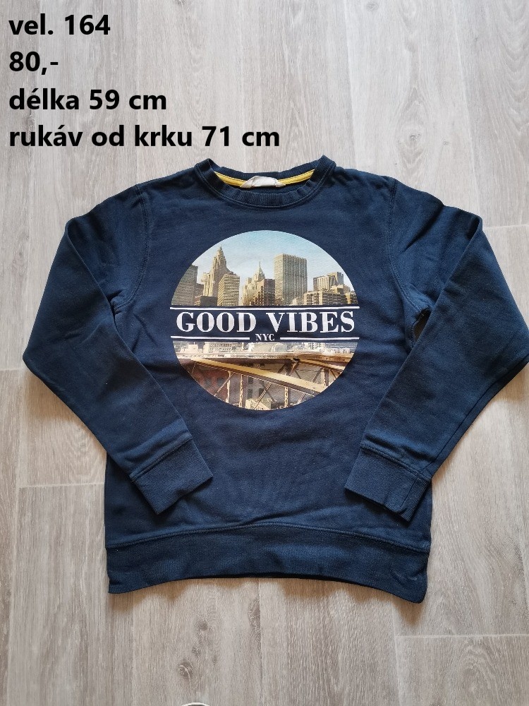 Bunda a mikiny kluk vel. 158 - 164 - 3