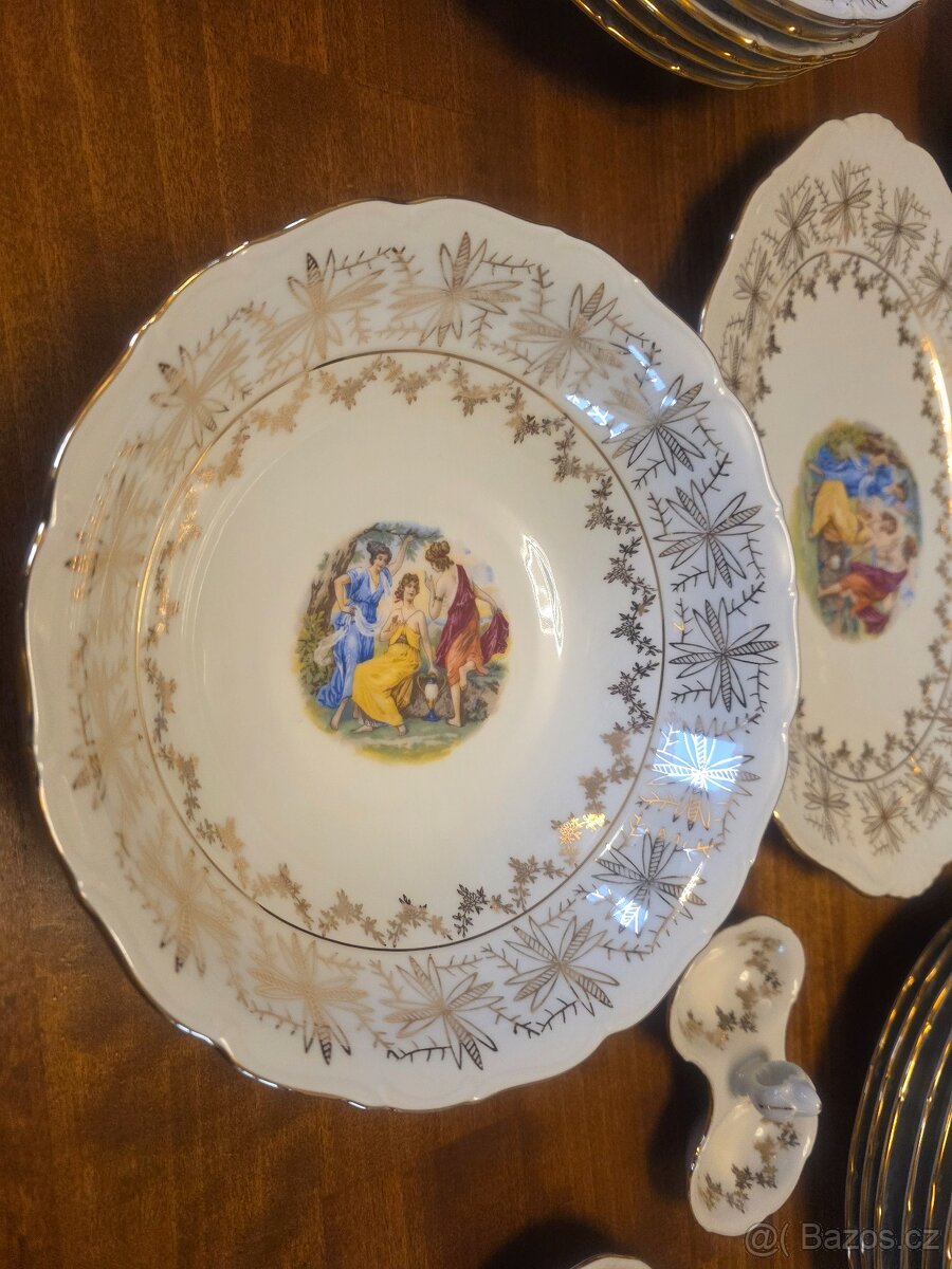 Tři grácie - porcelánová souprava - 3