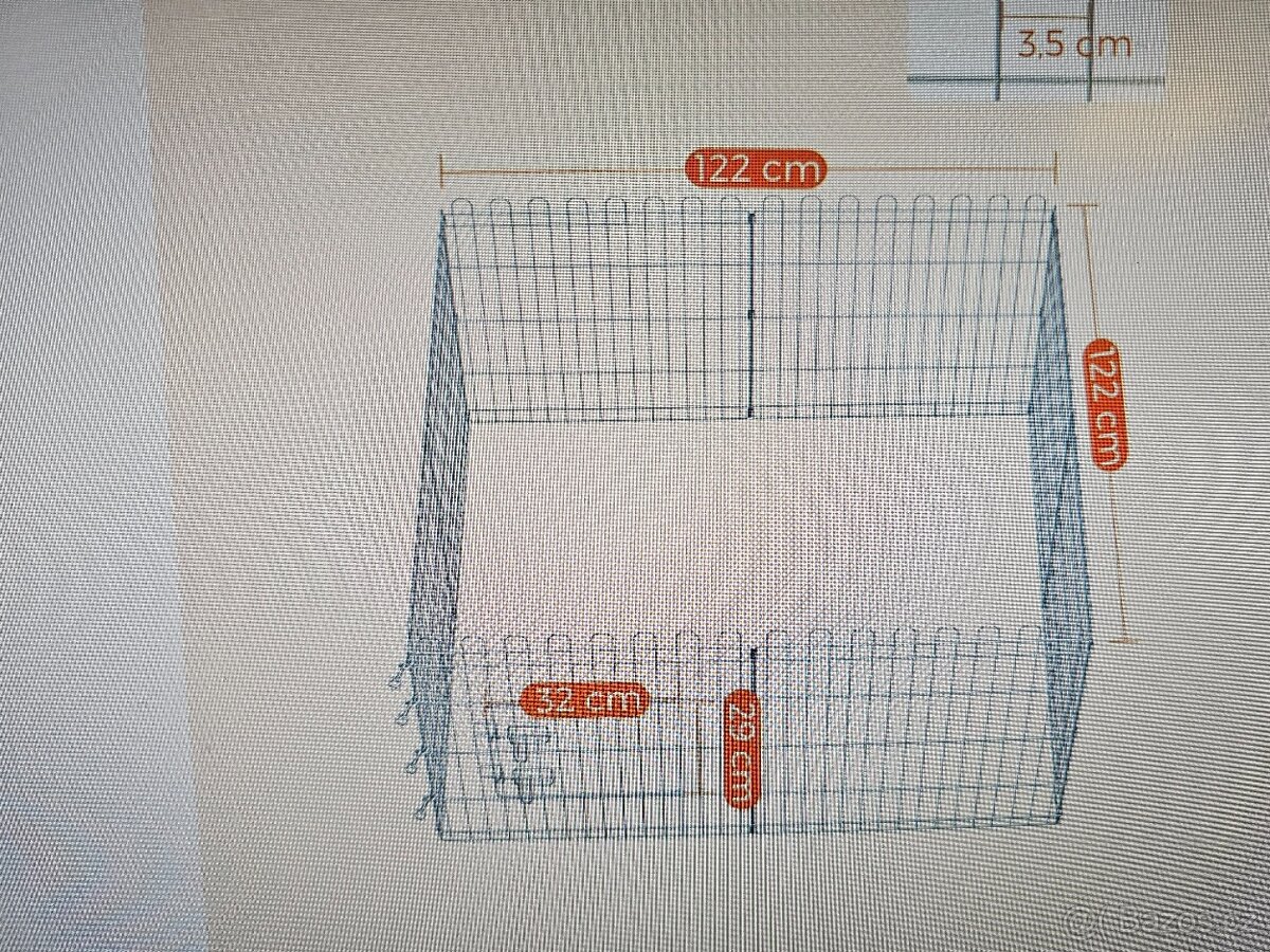 Nová kovová ohrádka pro zvířata - 3