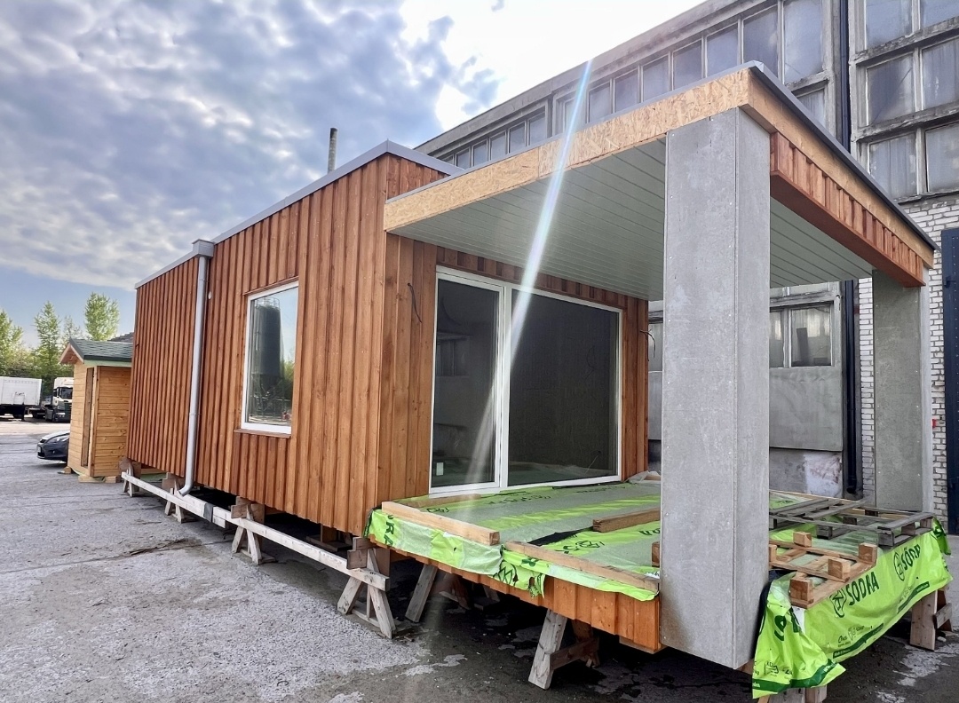 Modulovy dům.tiny house.drevostavba.chata. - 3