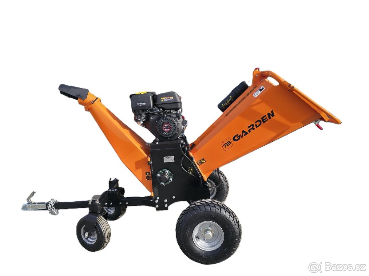 Štěpkovač drtič větví 14 cm – benzínový P4206 - 3
