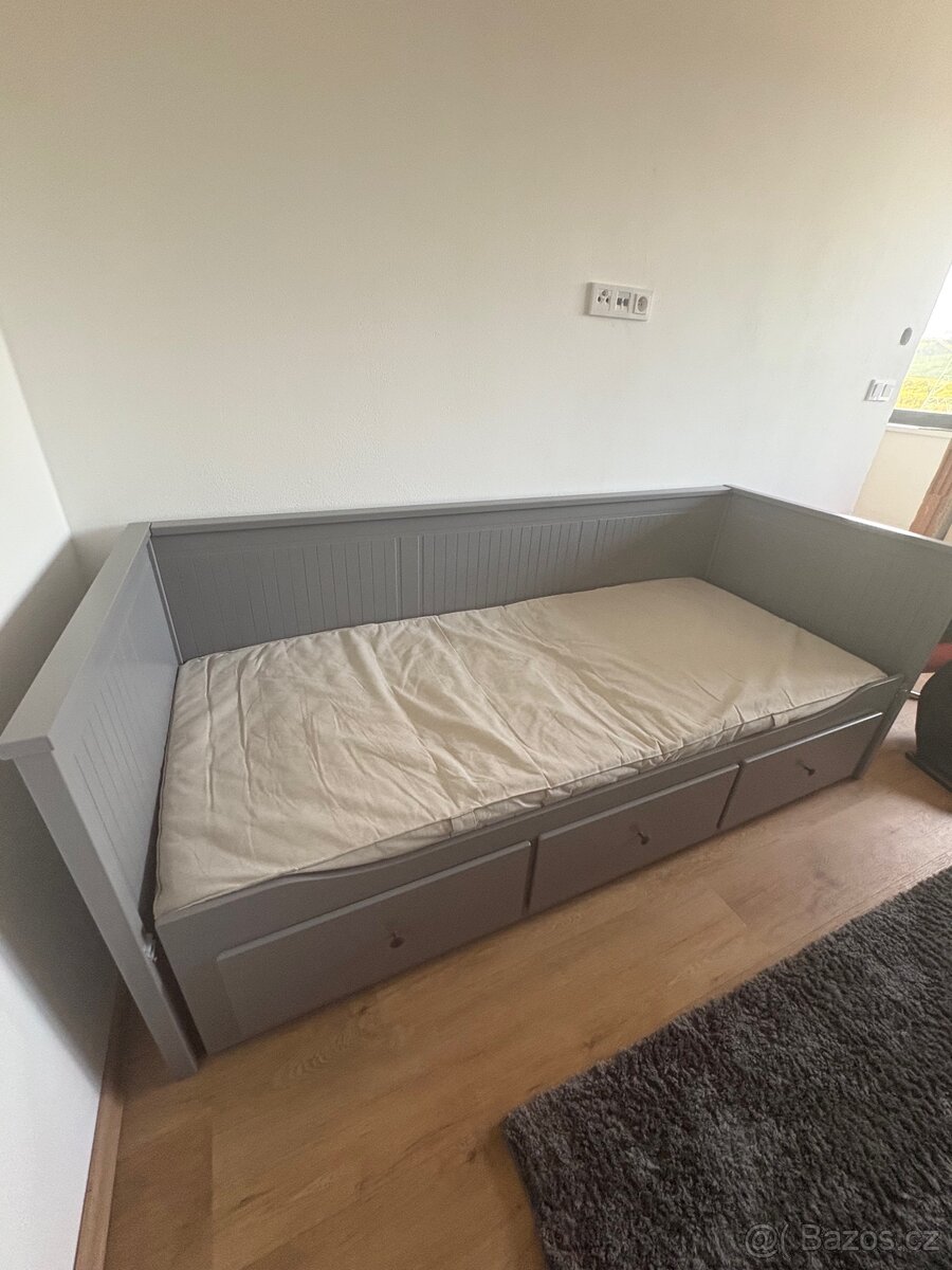 Rozkládací postel IKEA s 2x matracemi - 3