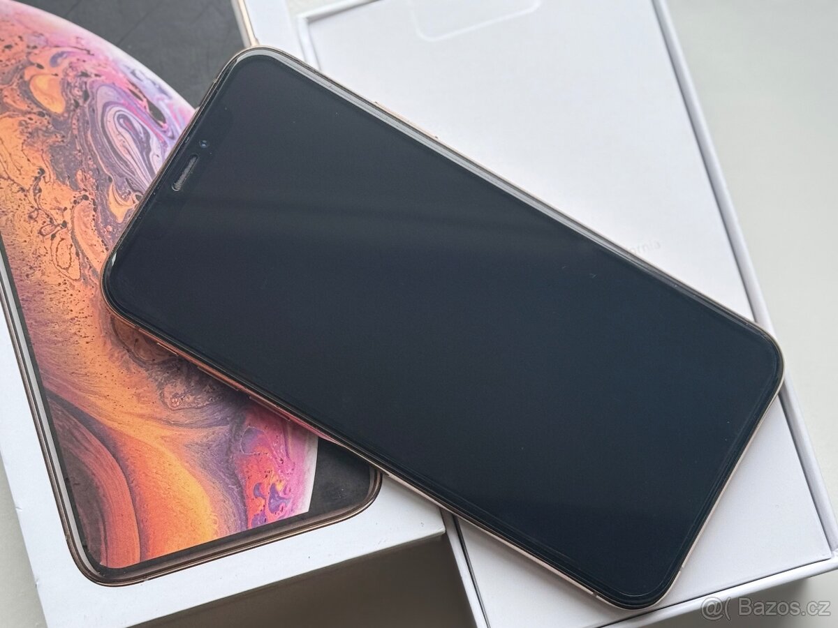 iPhone XS Gold BATERIE 100% TOP - 3
