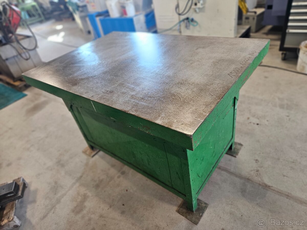 Litinová - rovnací - svářecí deska 1500x1000x100 - 3