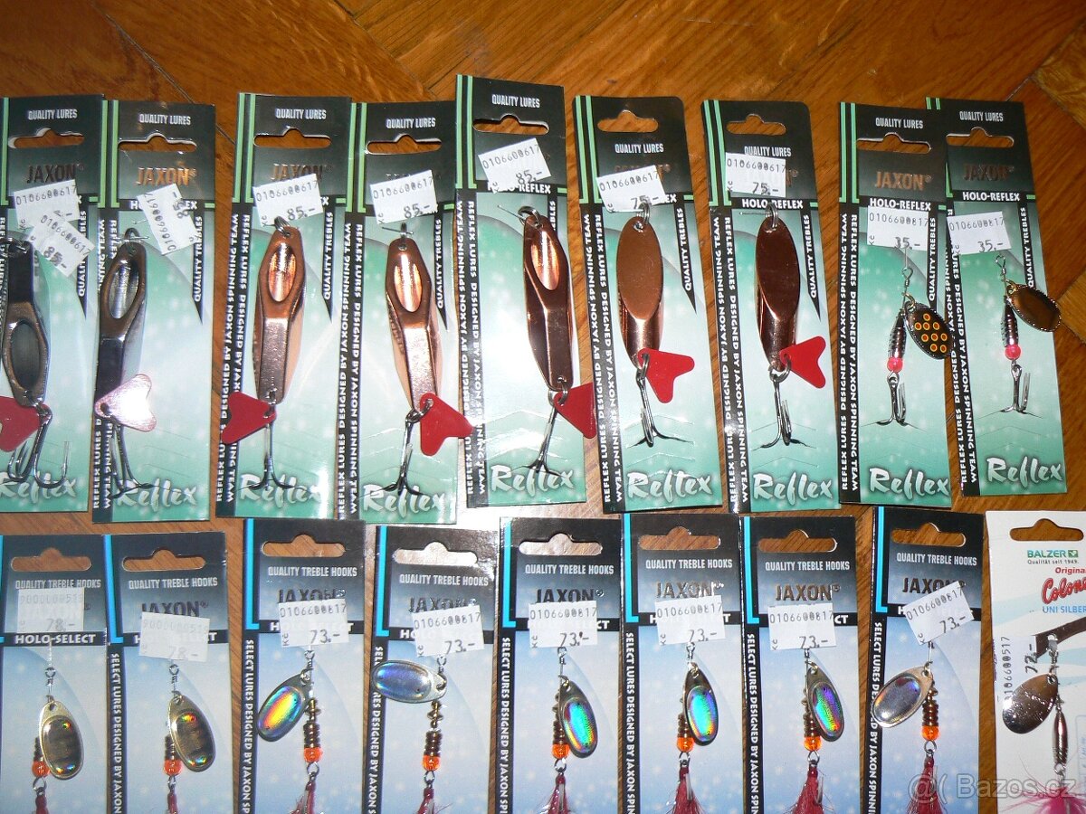 Vláčecí nástrahy-Jaxon,Mepps,Rublex,Balzer - 3