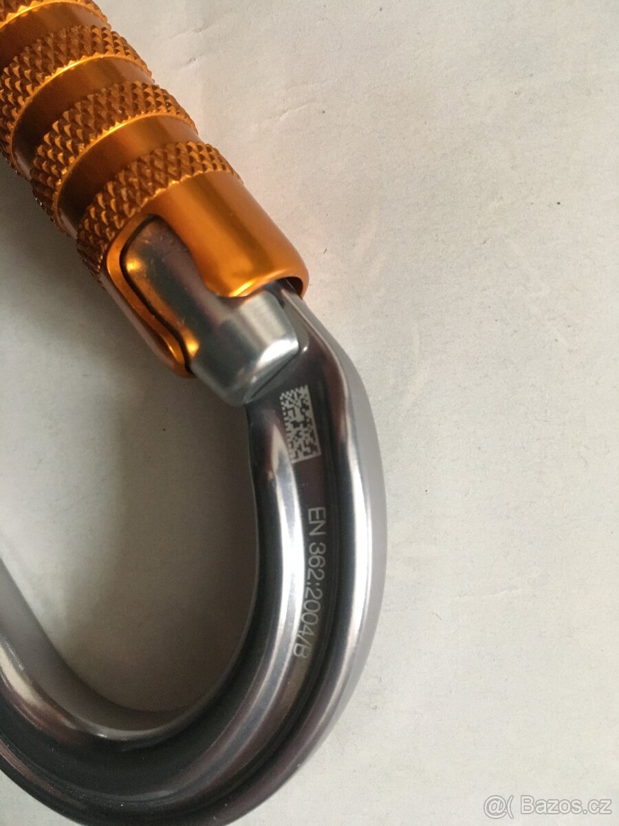 Karabína karabínka Petzl OK - triact lock, nová - 3