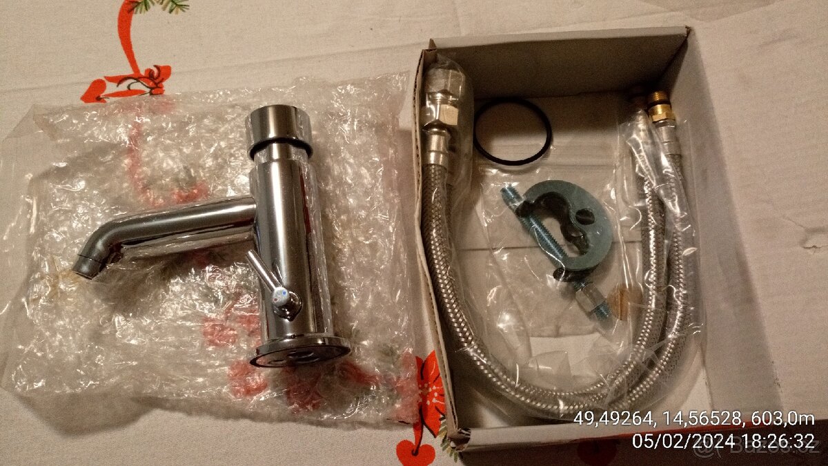 Umyvadlová automatická baterie - 3