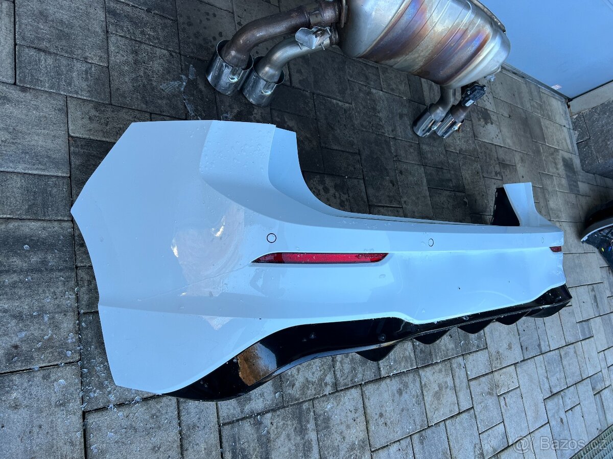 Zadní nárazník a výfuk VW Golf 8 5H MODEL R - 3
