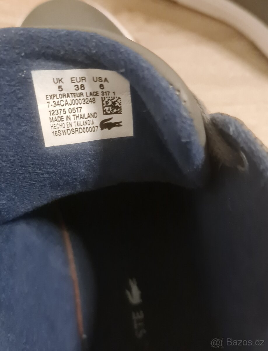 Kotníkové boty Lacoste - 3