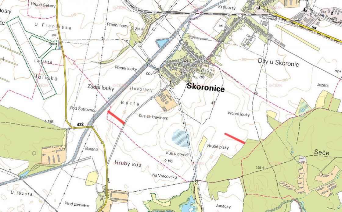 Zemědělská půda, prodej, Skoronice, Hodonín - 3