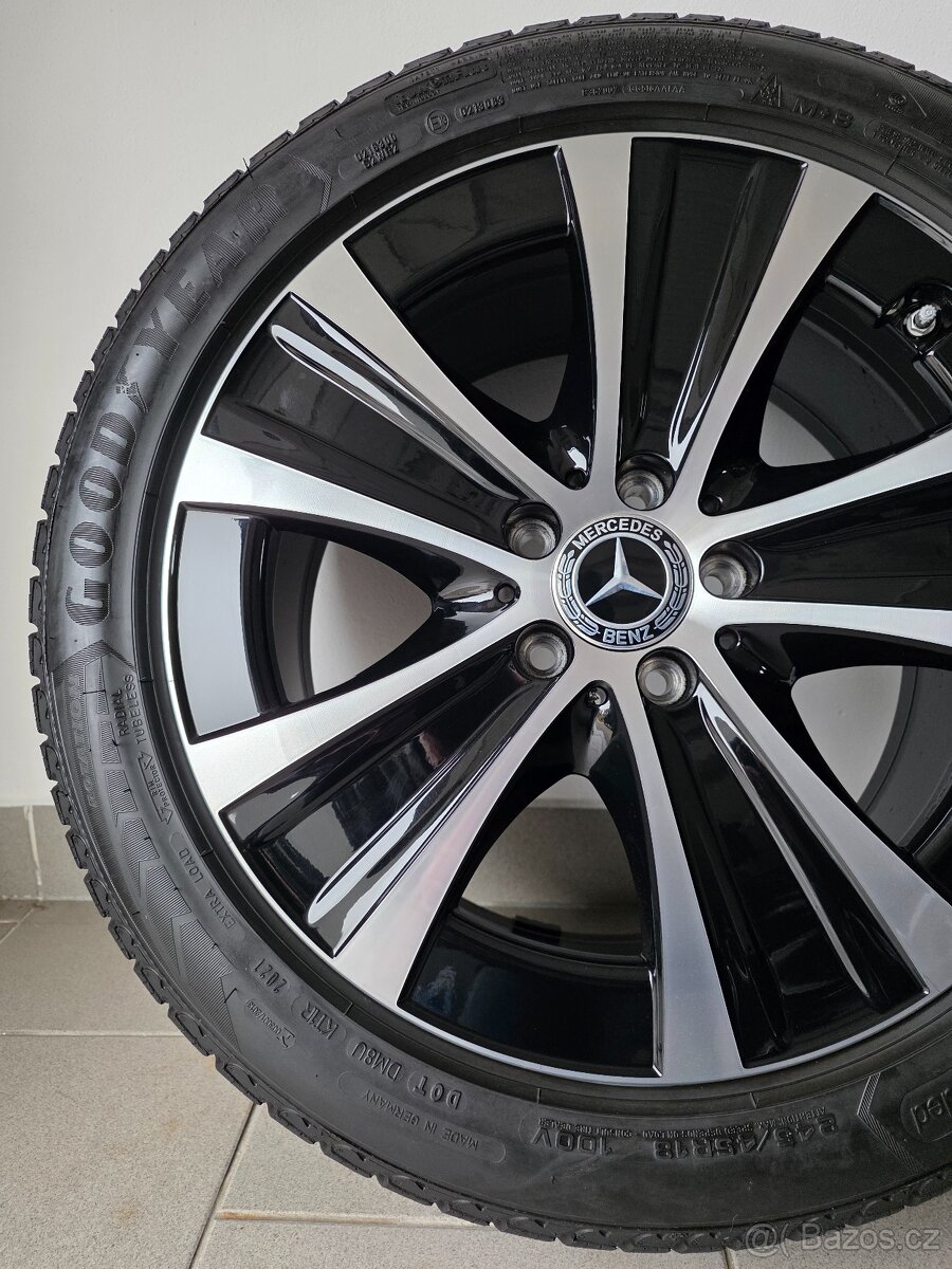 Orig. Mercedes 5x112 Zimní Goodyear 245/45/18 - Top - 3