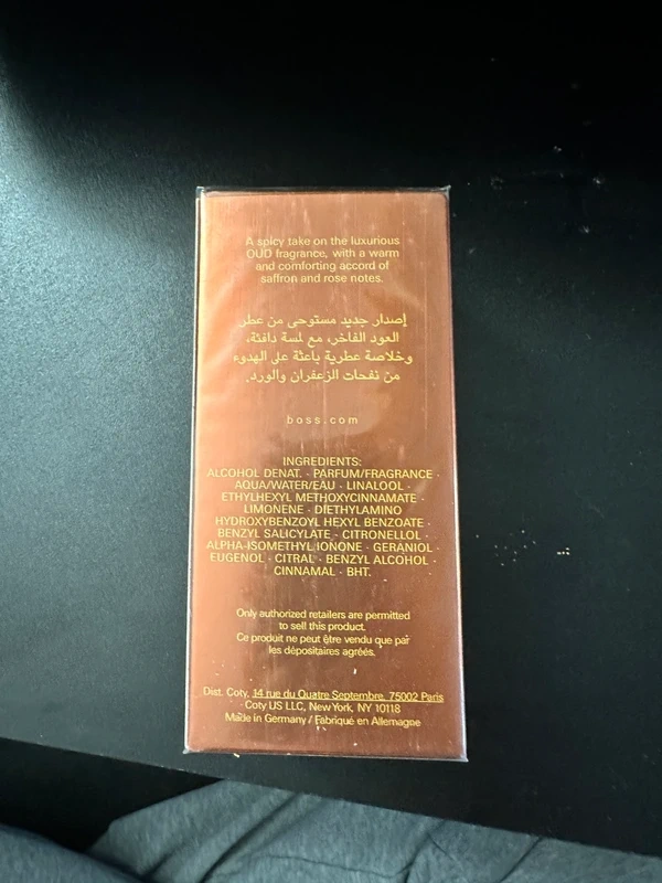 Hugo Boss Oud of Saffron 100 ml – Nový, nerozbalený - 3