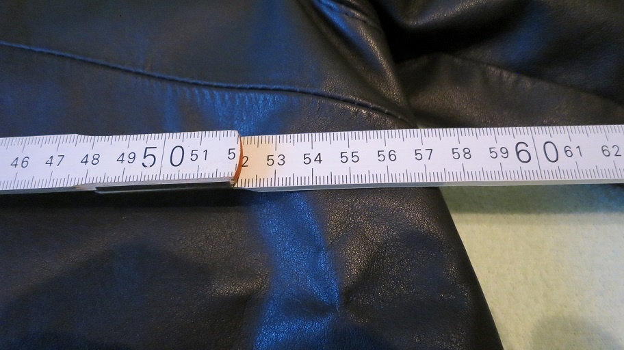 Kožený dámský kabát vel.L - 3