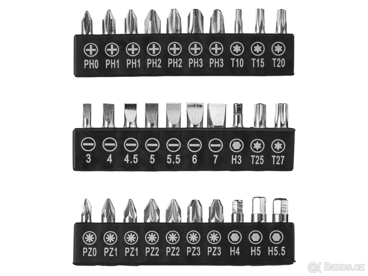 PARKSIDE Multifunkční aku šroubovák PAS 5 D5 sada 30 bitů US - 3
