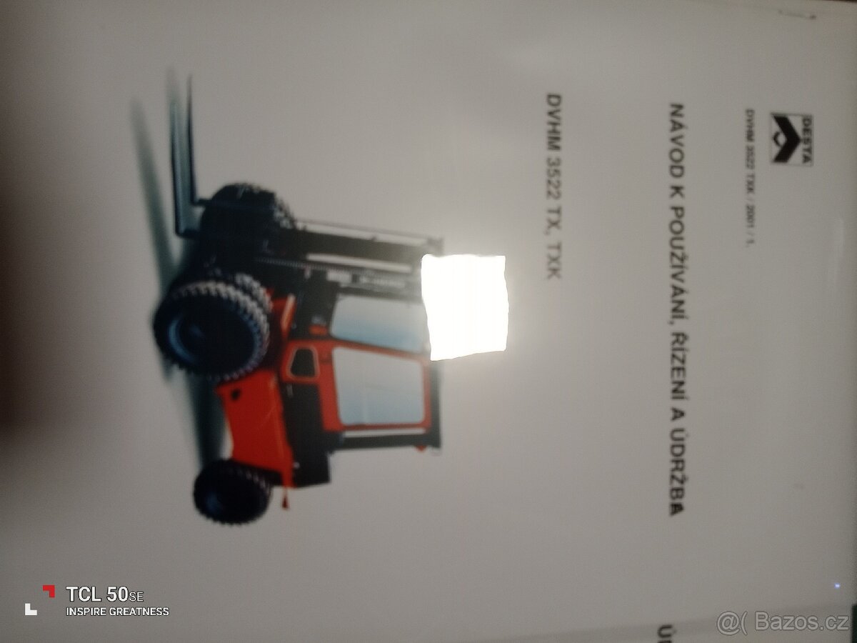 Locust 750, Desta 3522 tx/txk. Návod k obsluze a údržbě. - 3