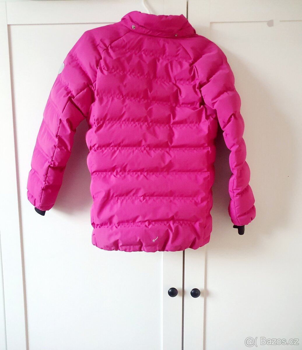 Zjmní lyžařská růžová bunda - 3