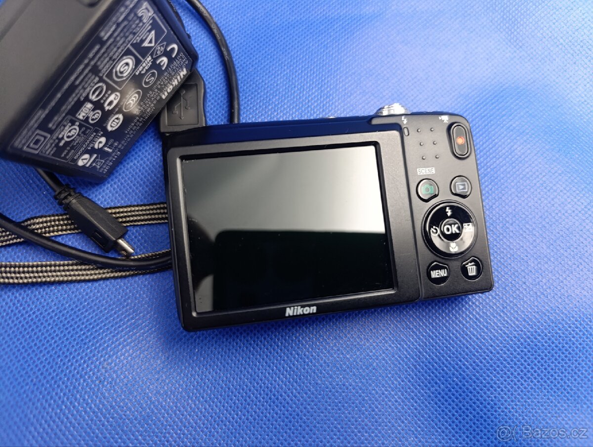 Fotoaparát Nikon Coolpix S2600 Red - 3