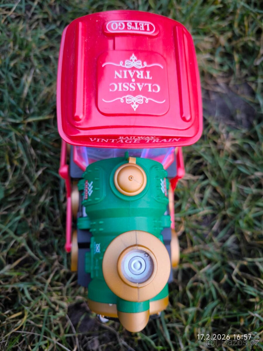 Lokomotiva - parní vláček - 3