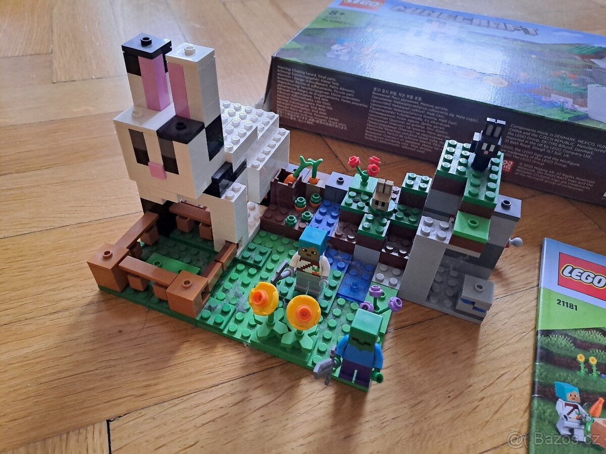 Lego Minecraft 21181 Králičí ranč - 3