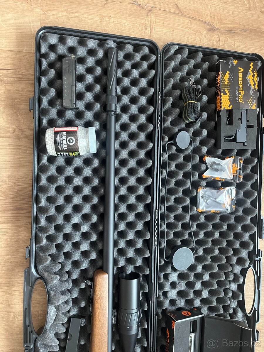 airsoft sniper Well mb03 full upgrade - 3