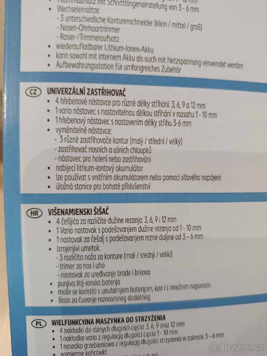 Zastřihovač vlasů - 3