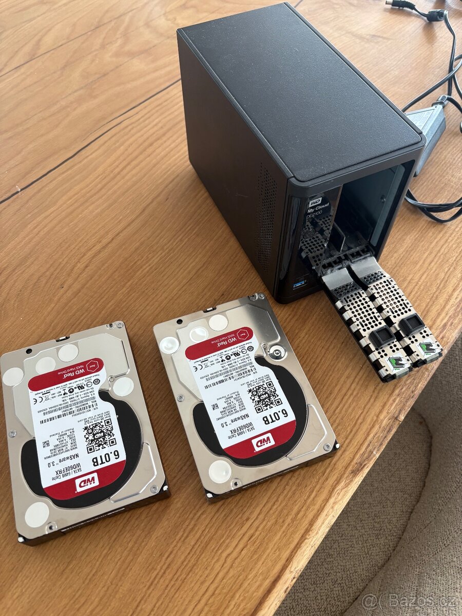 NAS WD My cloud DL2100 + 2x 6TB WD RED - 3