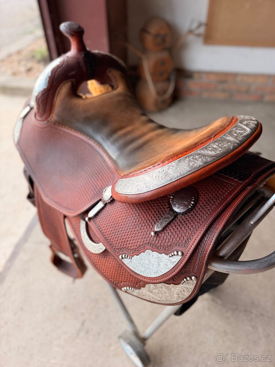 Westernové sedlo Bob’s Custom Saddle | 16” | Reining - 3