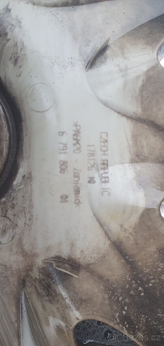 Poklice, originální kryty kol BMW 6 791 806 R16 - 3