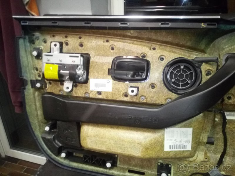 bmw e65 motorky sedaček, airbagy, moduly, čalounění, pásy - 3