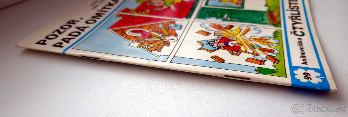 Čtyřlístek č. 99 - Pozor, padá omítka - Original - 3