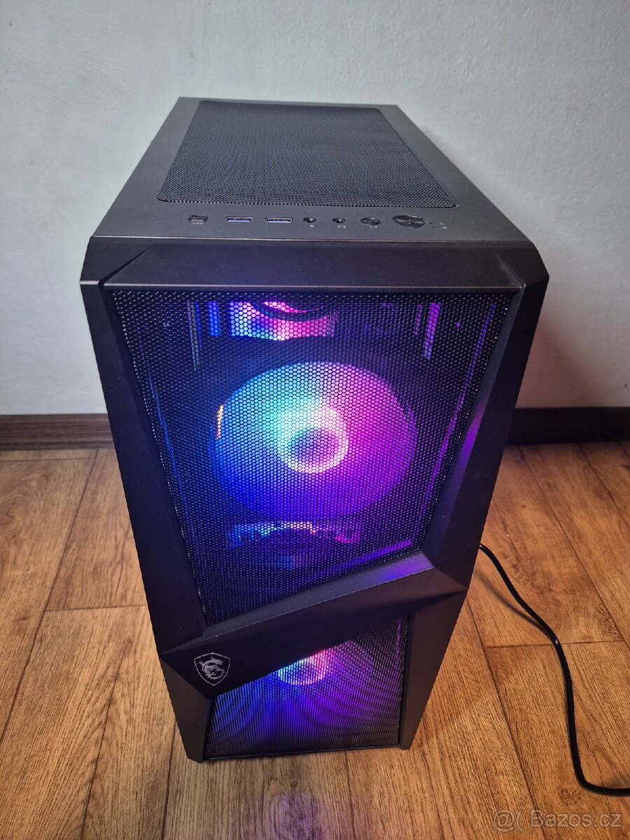 HERNÍ PC - RTX 3060 Ti, Ryzen 5600X, 16gb ram, 1tb disk - 3