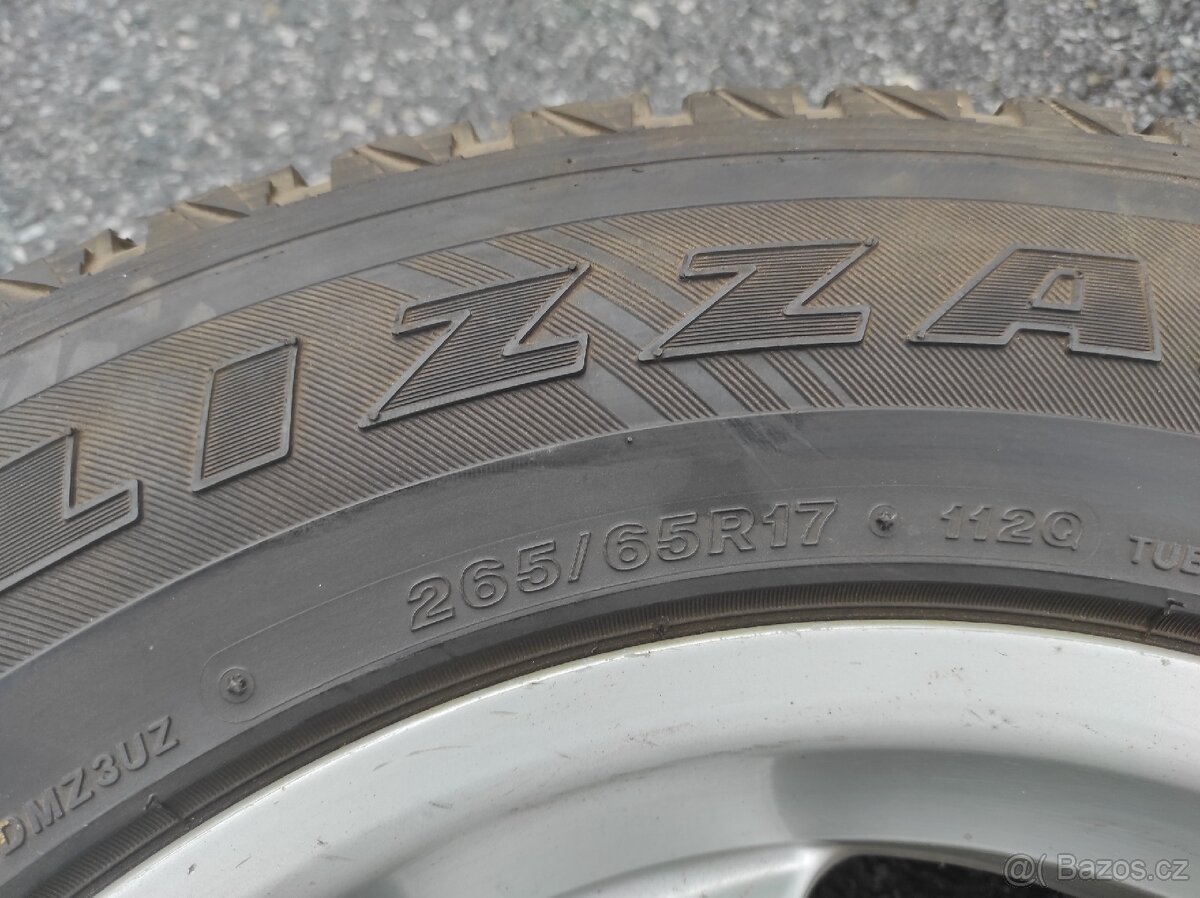 ALU disky na Toyota Hilux 8J x 17