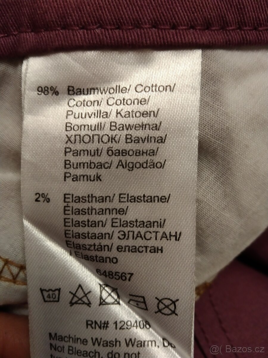 Bonprix dámské bavlněné kalhoty velikost 46. - 3