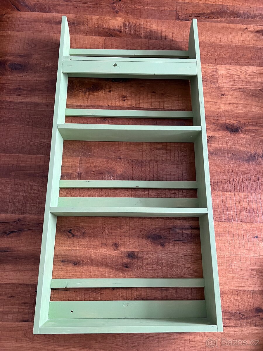 Dětský Montessori regál/ organizér na knihy/knihovna - 3