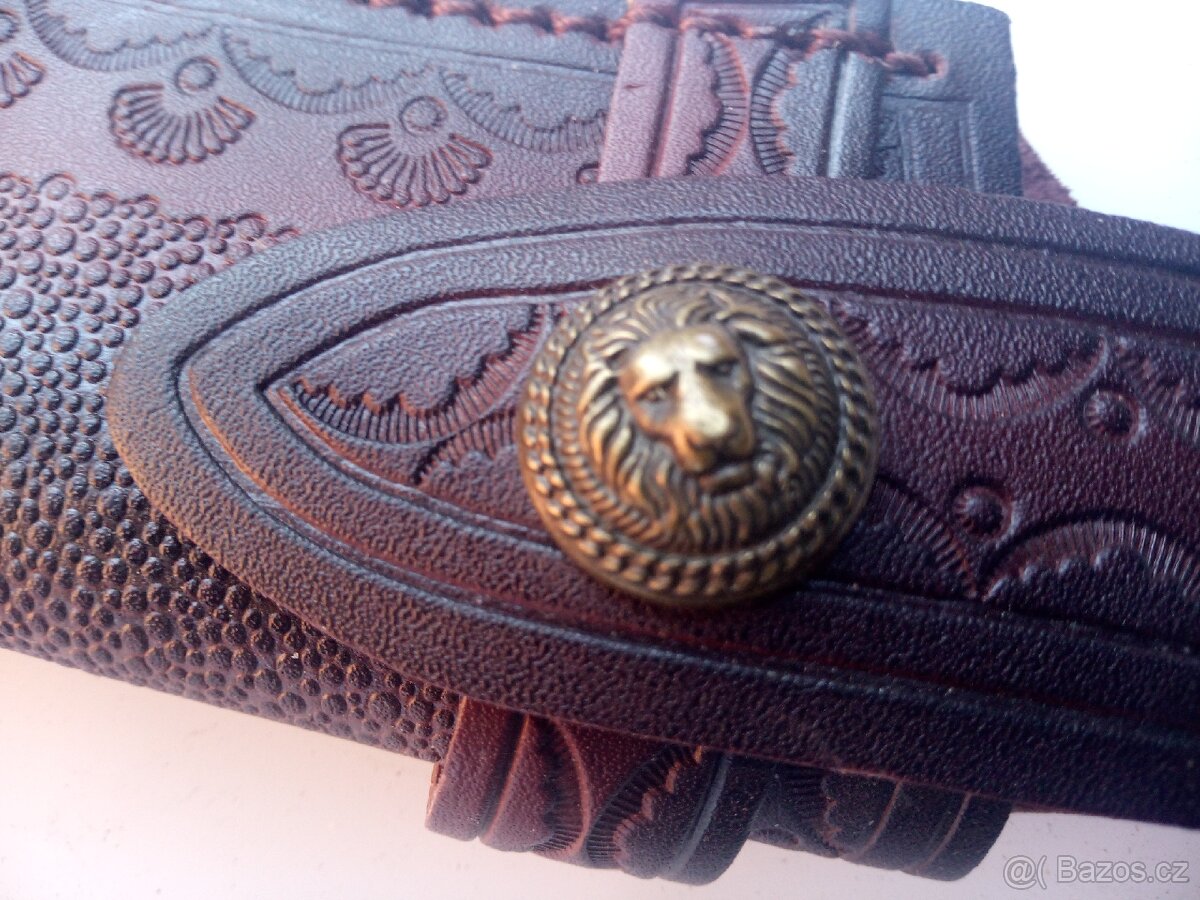 Opaskové ozdobné pouzdro na nůž - 3