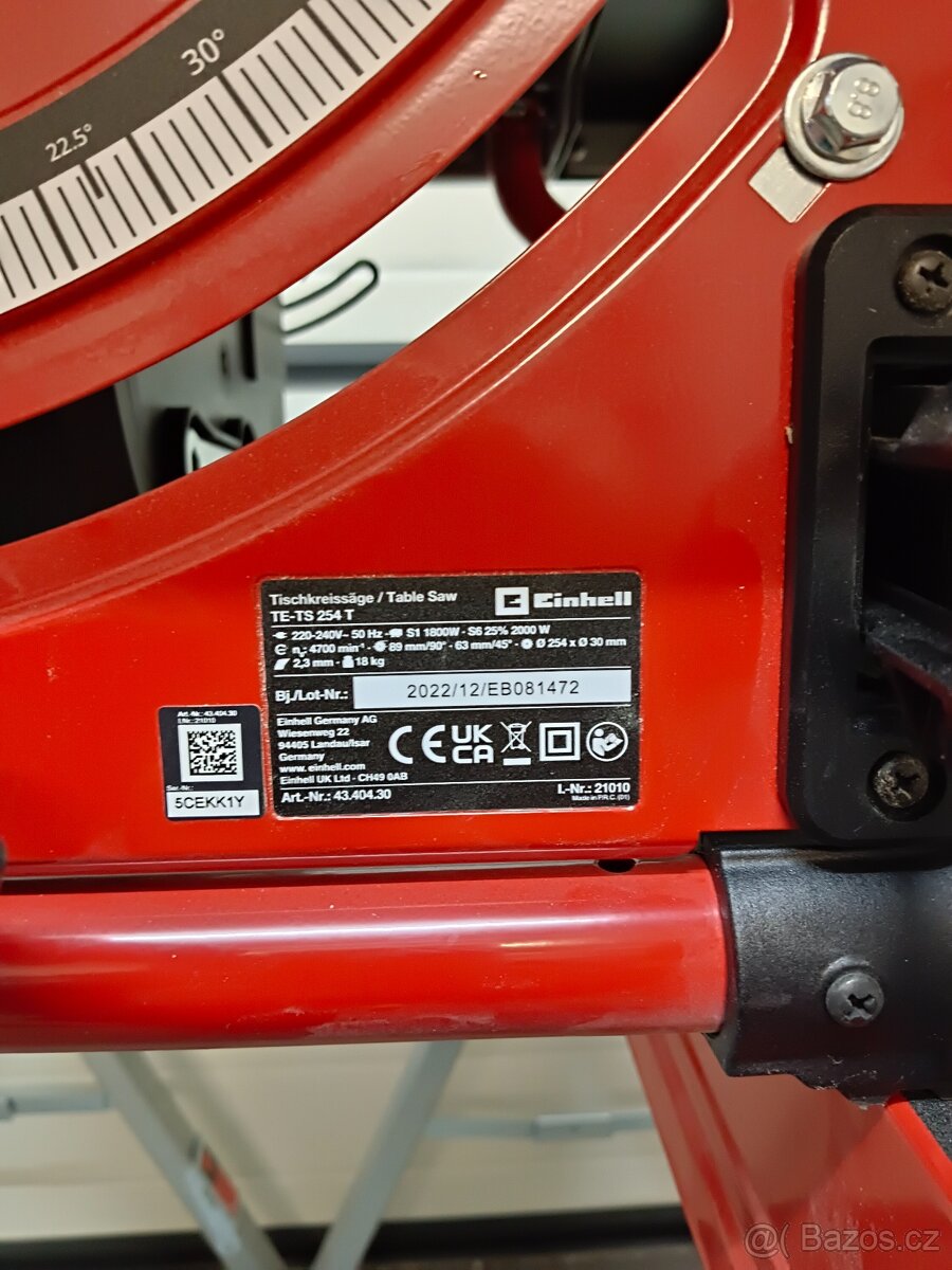 Pila stolní Einhell TE-TS 254 T - 3